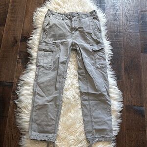 American Eagle Men's Gray Cargo Pants